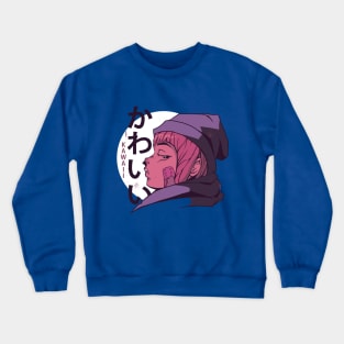 Kawaii anime girl Crewneck Sweatshirt